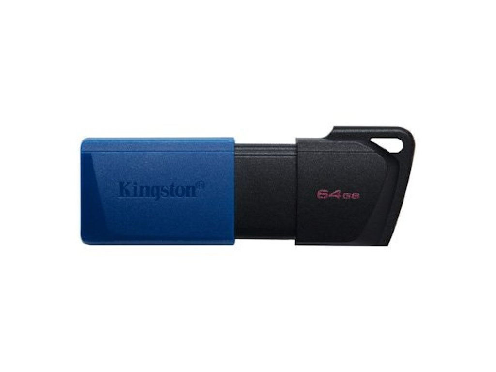 KINGSTON 64GB DataTraveler Exodia M USB 3.2 1. generace cerná + modrá (DTXM/64GB)