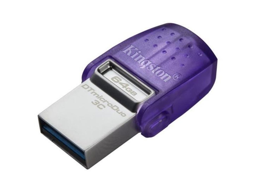 KINGSTON 64GB DataTraveler microDuo 3C 200MB/s dual USB-A + USB-C