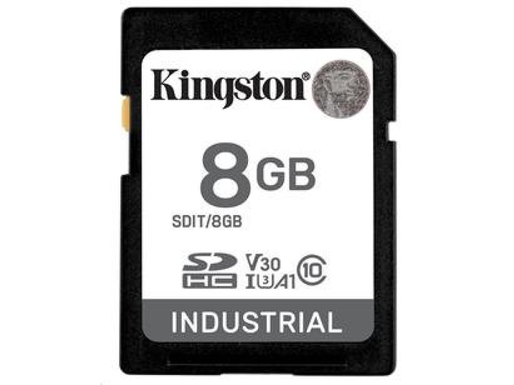 KINGSTON 8GB SDHC karta Industrial pSLC (SDIT/8GB)