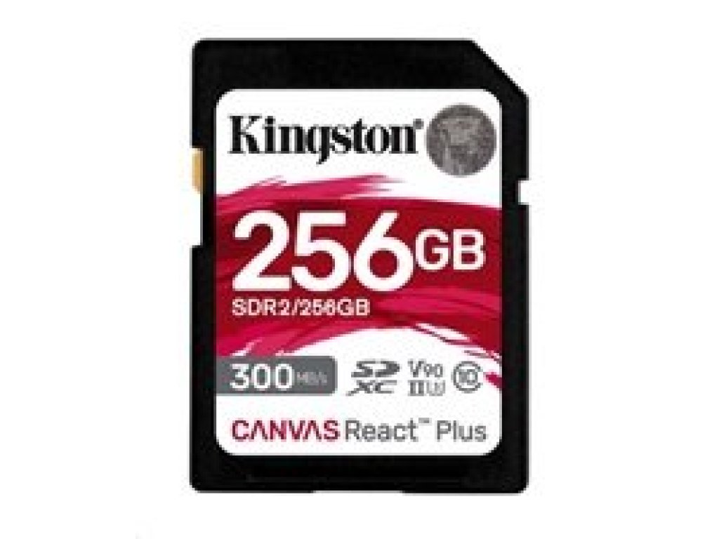 Kingston SDXC 256GB Canvas React Plus