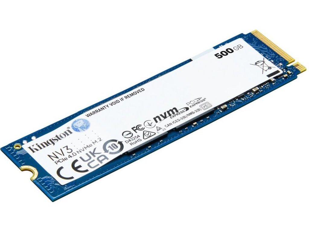 KINGSTON SSD NV3 NVMe™ PCIe M.2 2280 500GB (SNV3S/500G)