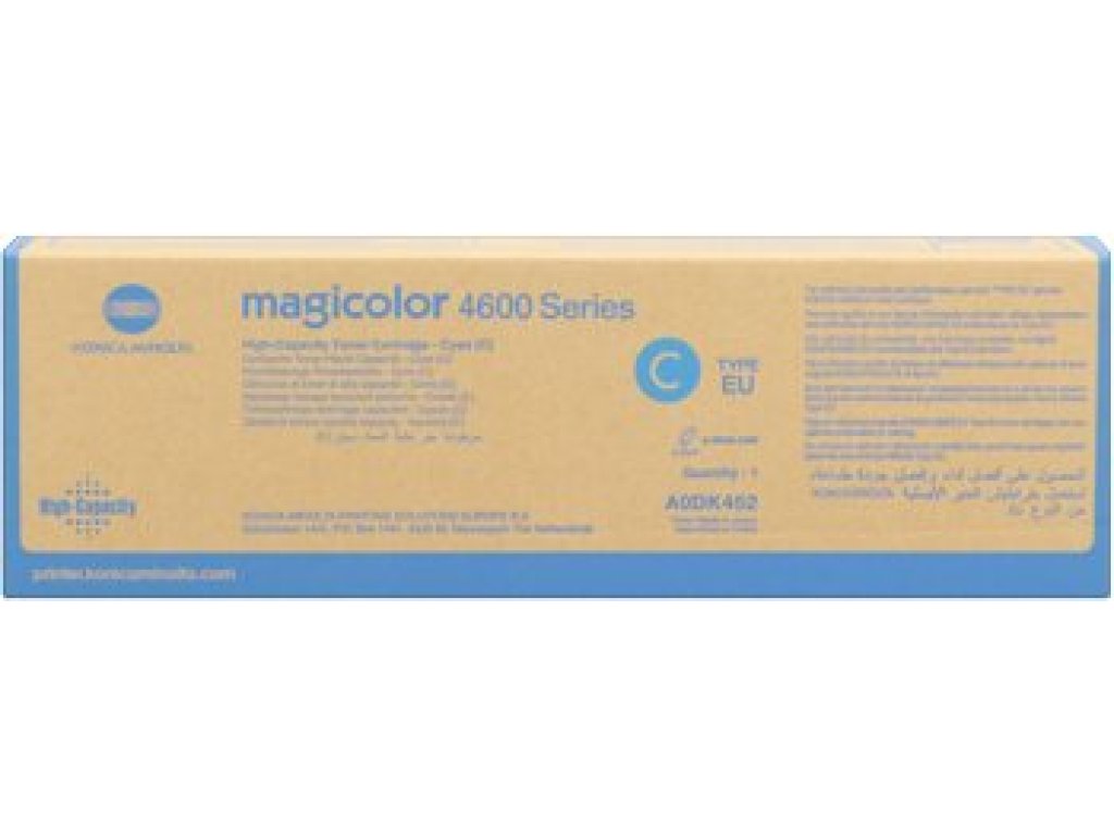 KONICA MINOLTA toner A0DK452 cyan (8000str.)