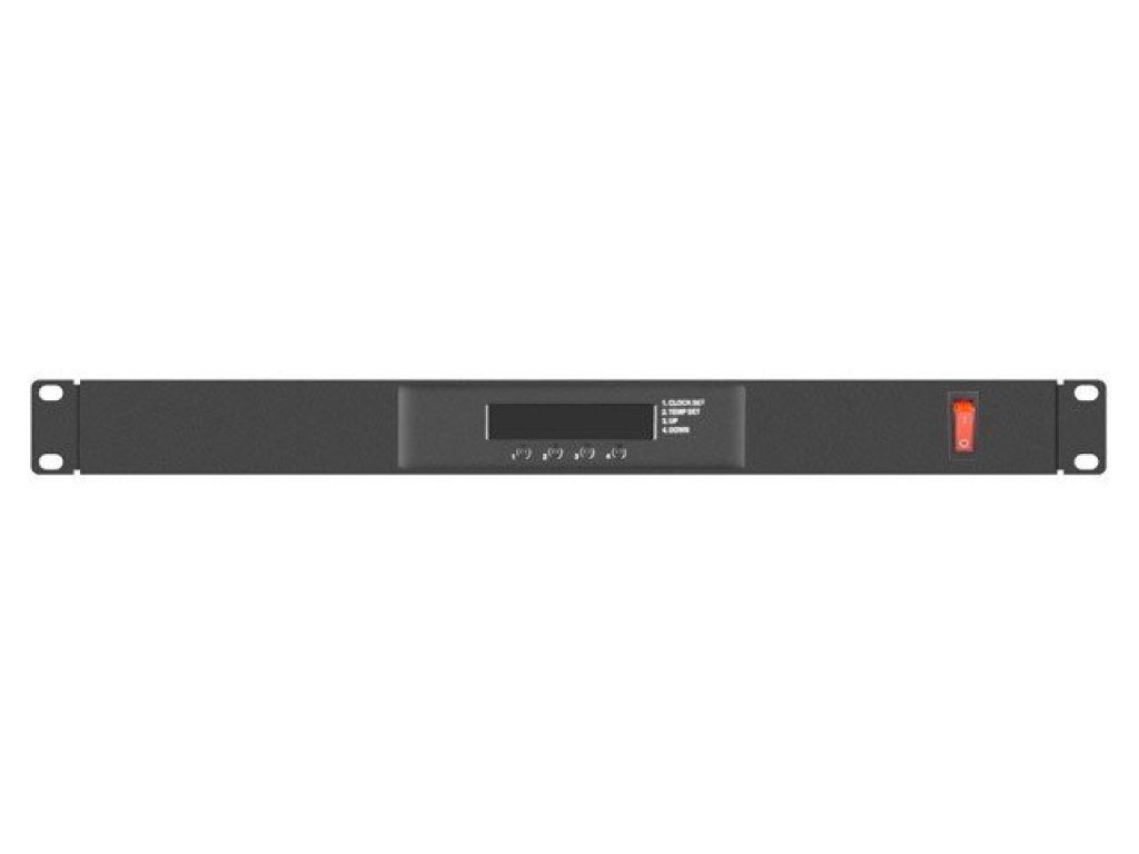 LANBERG 19" 1U rackový ventilační panel (AK-1502-B)