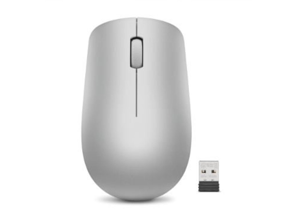 Lenovo 530 - Kancelářská/Optická/1 200 DPI/Bezdrátová USB/Šedá (GY50Z18984)