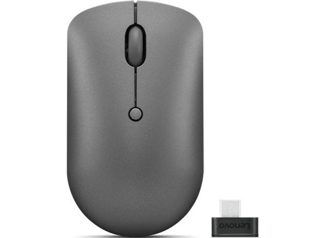 Lenovo 540 - Cestovní/Optická/2 400 DPI/Bezdrátová USB/Šedá (GY51D20867)