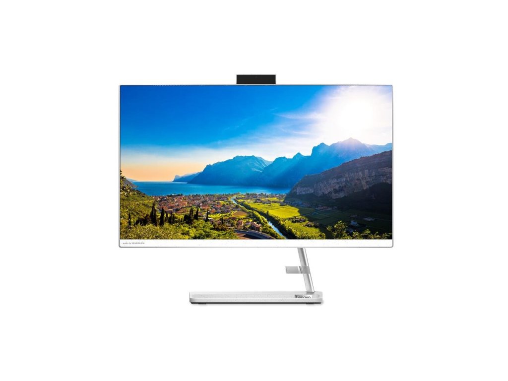 LENOVO IdeaCentre AIO 3 24ALC6 24"/FHD/R5-7430U/16GB/1TB/AMD int/W11H/Bílá (F0G10152CK)