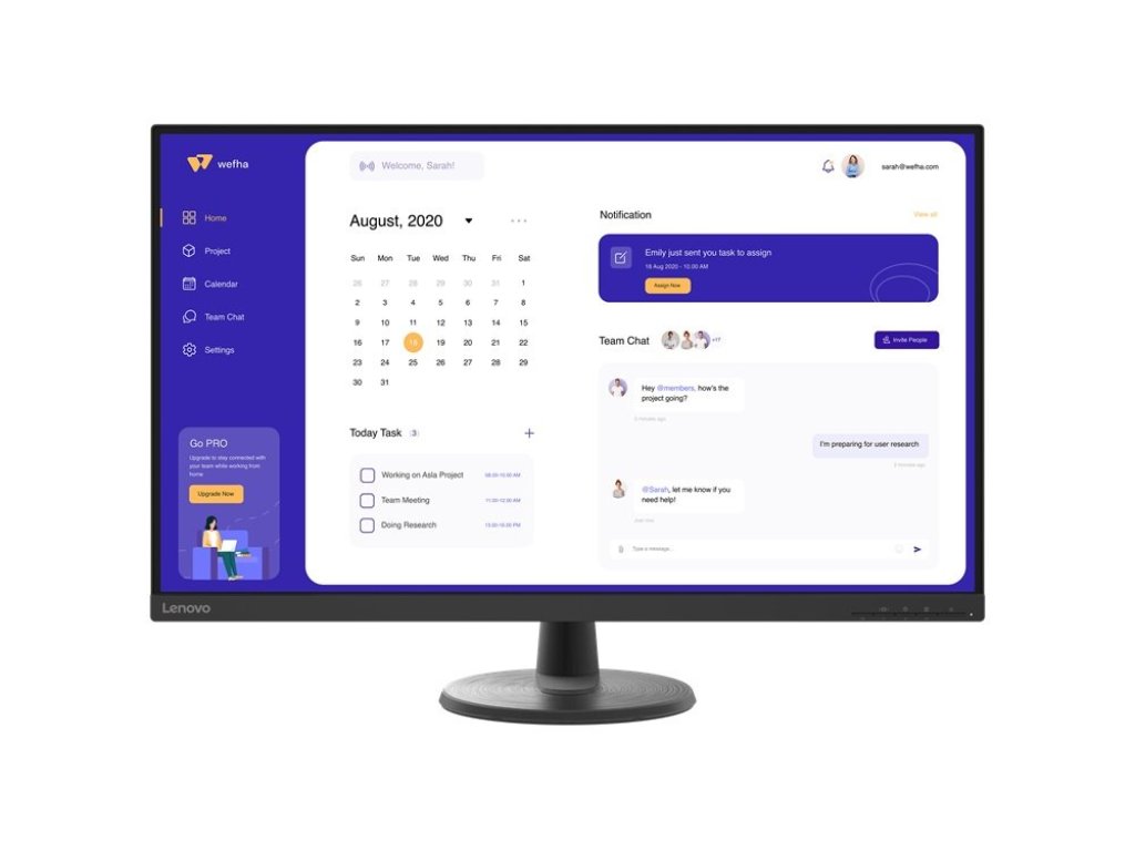 LENOVO monitor 32" D32u-40 (66FDGAC2EU)