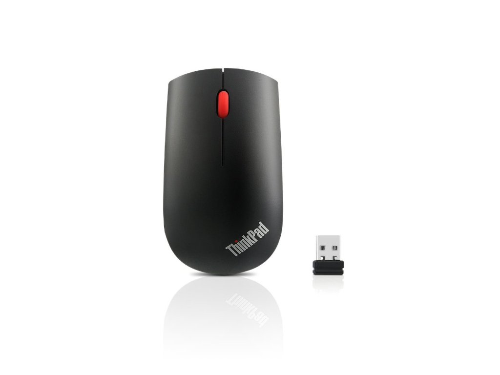 LENOVO myš bezdrátová ThinkPad Wireless Mouse - 1200dpi, USB, černá (4X30M56887)