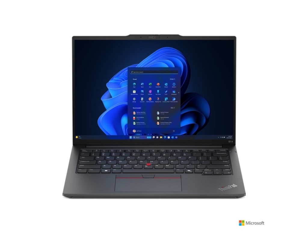 LENOVO ThinkPad E14 Gen 6 - 14" 1920x1200 WUXGA, Ultra 5-125U, 16GB RAM, 512SSD, Intel Graphics, W11 Home, černý (21M70056CK)