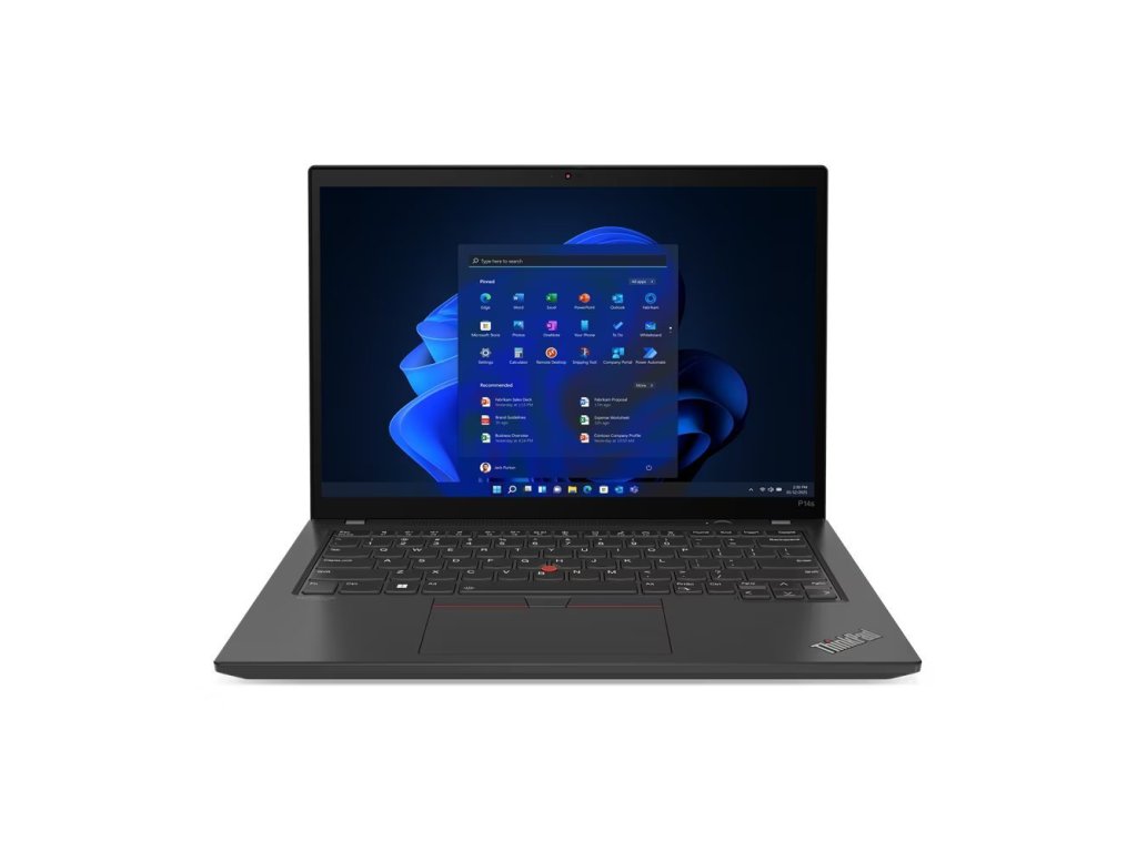 LENOVO ThinkPad P14s G4 - 14" 2880x1800 2.8K, i7-1370P, 64GB RAM, 2TB SSD, RTX A500, W11 Pro, černý (21HF001ACK)