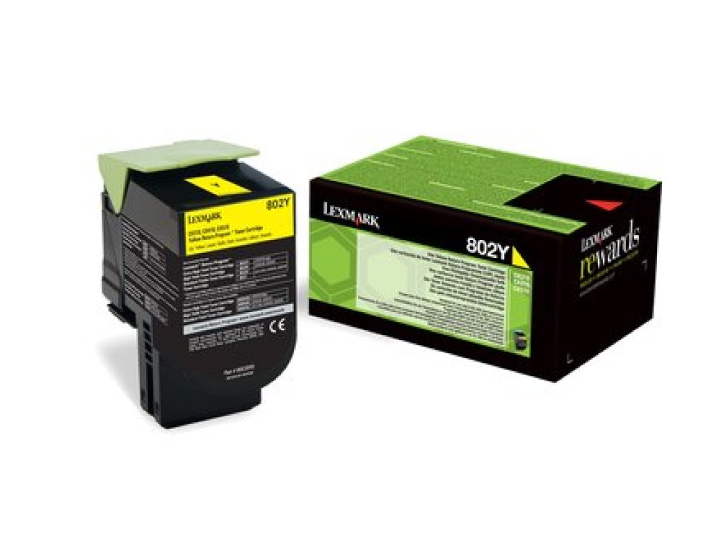 LEXMARK, 80C20Y0, Yellow