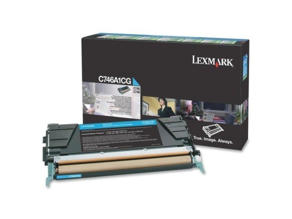 LEXMARK, C746A1CG, Cyan