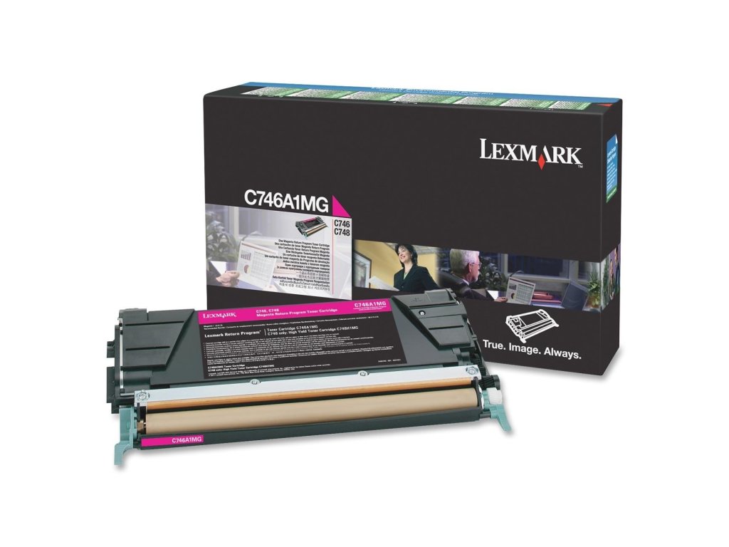 LEXMARK, C746A1MG, Magenta