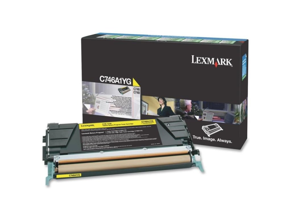 LEXMARK, C746A1YG, Yellow
