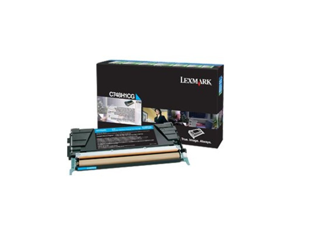 LEXMARK, C748H1CG, Cyan