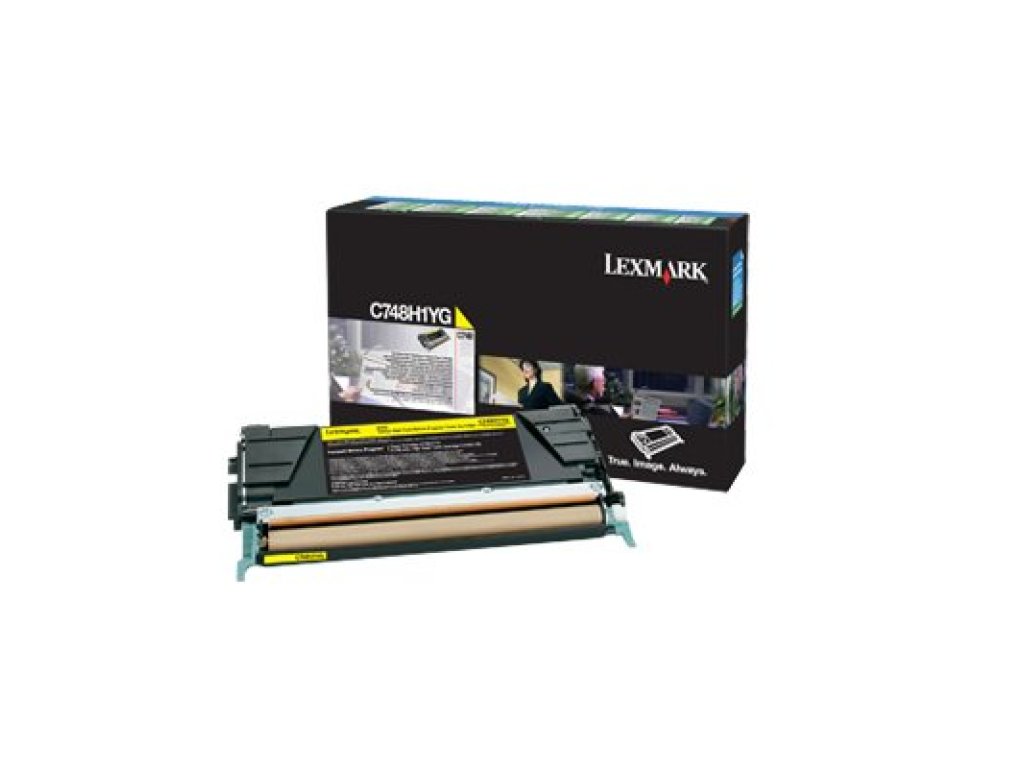 LEXMARK C748H1YG Yellow