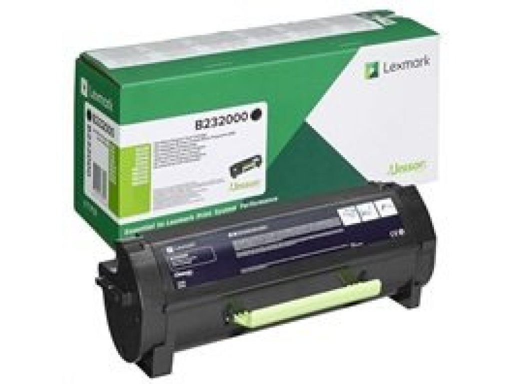 LEXMARK - černá - originální - kazeta s barvivem LCCP, LRP (B232000)