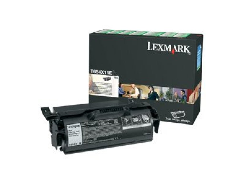 LEXMARK, T654X11E, Black