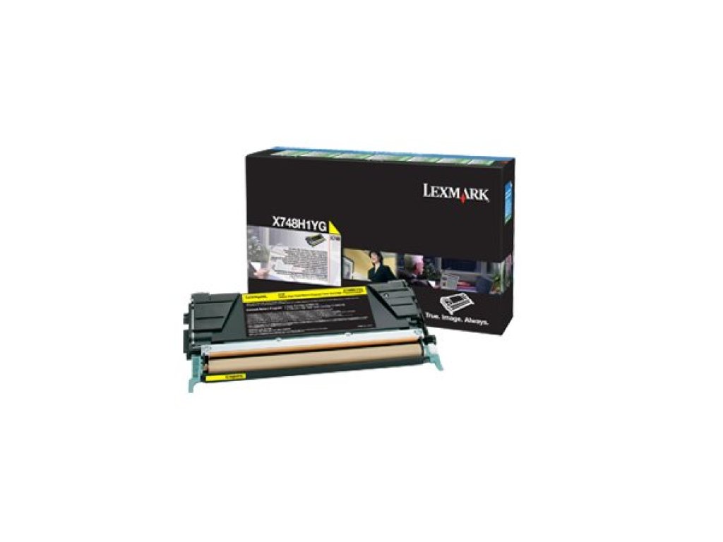 LEXMARK, X748H1YG, Yellow