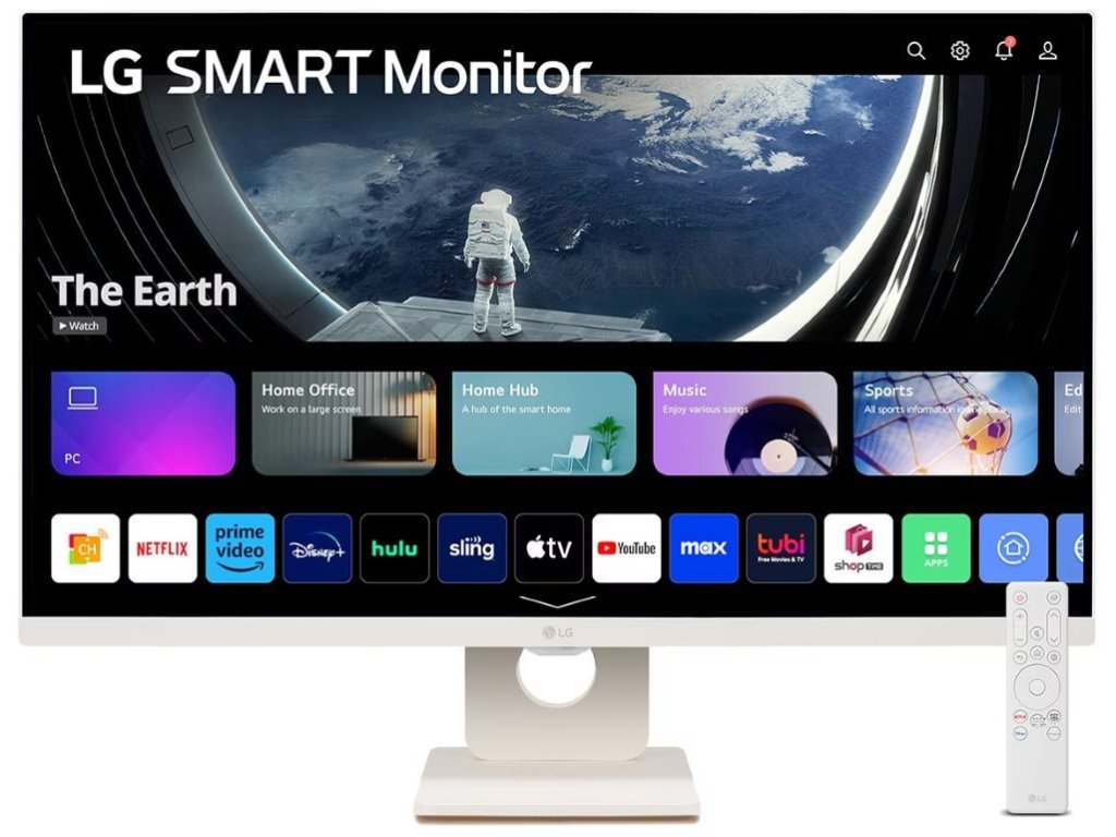 LG monitor 27" 27SR50F-W (27SR50F-W.AEU)