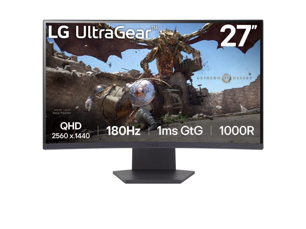 LG monitor 27" UltraGear 27GS60QC-B (27GS60QC-B.AEUQ)