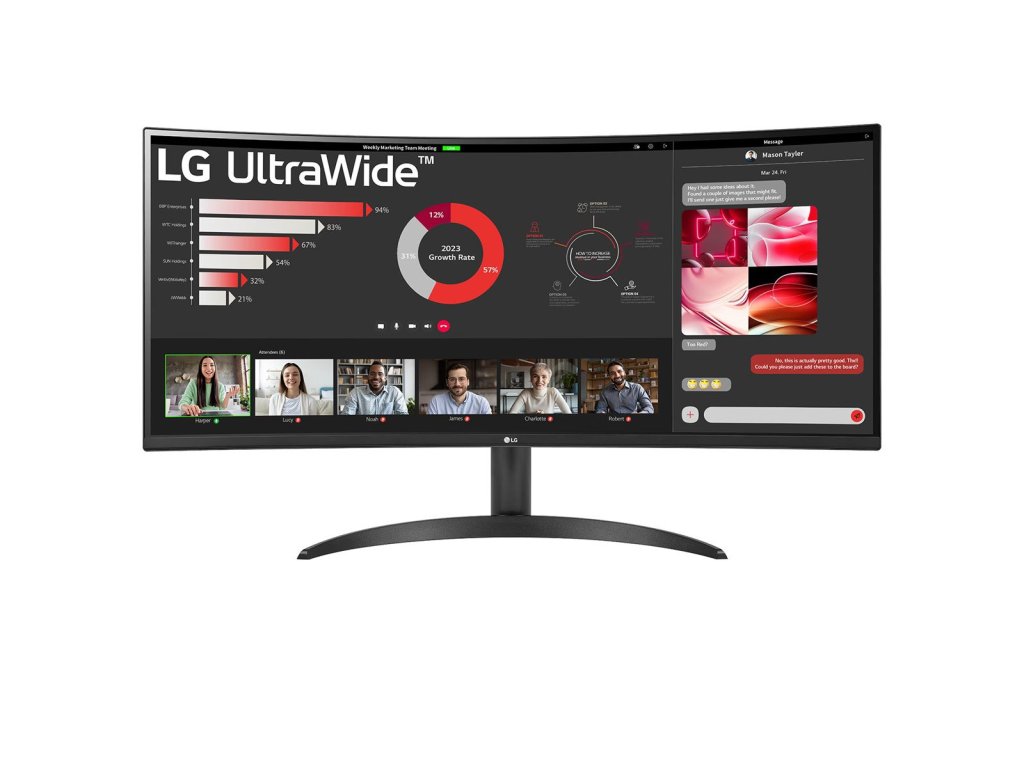 LG monitor 34" (34WR50QC-B.AEU)