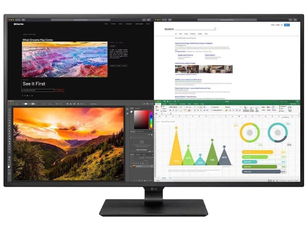 LG monitor 43" 43UN700P (43UN700P-B.AEU)