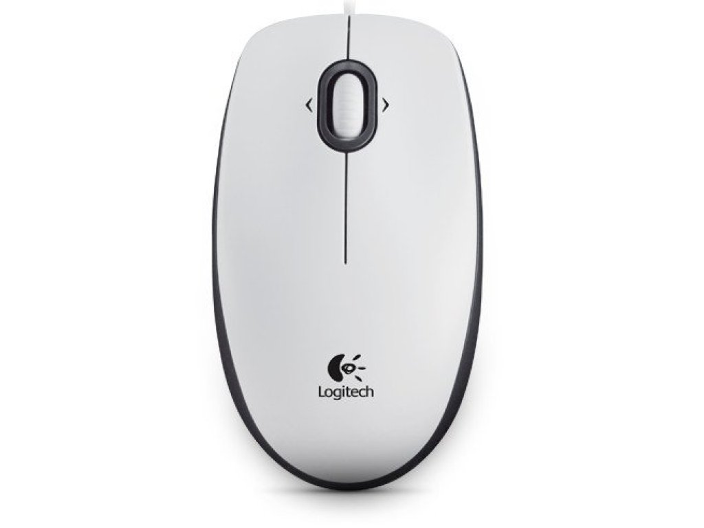 LOGITECH B100 Optical USB Mouse white (910-003360)