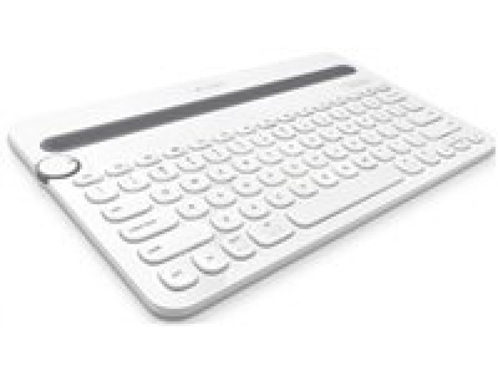 LOGITECH K480 - bezdrátová klávesnice, bílá, US (920-006367)