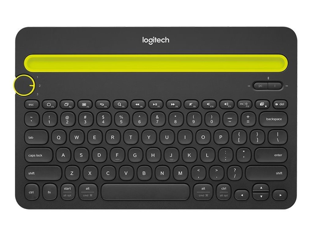 LOGITECH K480 BLUETOOTH - bezdrátová, černá, US (920-006366)