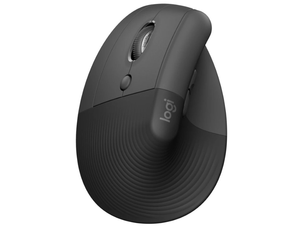 LOGITECH Lift Left Vertical Ergonomic Mouse - Graphite  (910-006474)