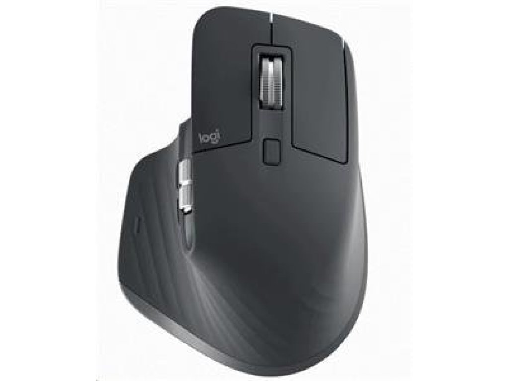 LOGITECH MX Master 3S - Kancelářská/Laserová/Pro praváky/8 000 DPI/USB+BT/Grafitová (910-006582)