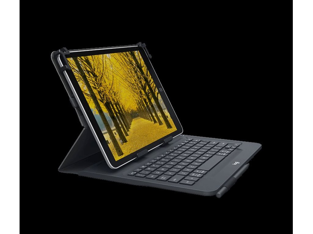 LOGITECH Universal Folio with integrated keyboard for 9-10 inch tablets
