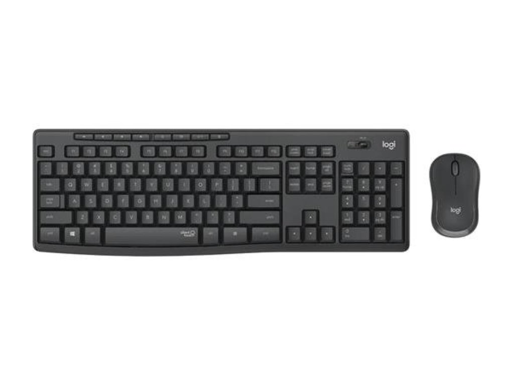LOGITECH Wireless Silent Combo MK295 - bezdr. set klávesnice s myší, CZ/SK (920-009808)