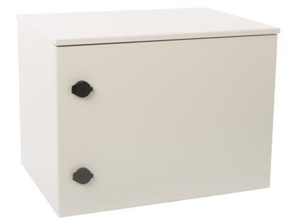MASTERLAN venkovní rozvadec 19" 6U/410mm, složený, IP65 (6U-54-AC5-G-XPZ)