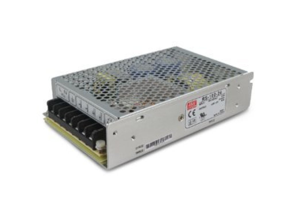 MEAN WELL RS-100-24 Spínaný zdroj uzavřený 100W 24V (RS-100-24)