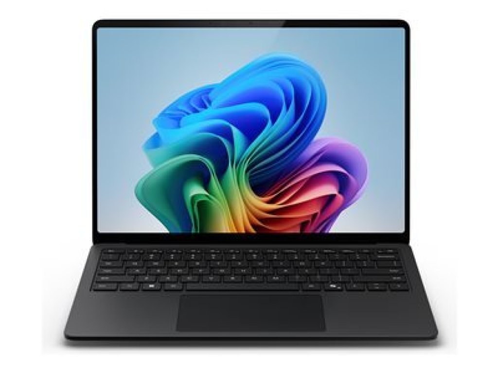 Microsoft Surface Laptop Copilot+ PC - 7th Edition - Snapdragon X Elite - X1E-80-100 / až 4 GHz - Win 11 Home - Qualcomm Adreno - 16 GB RAM - 512 GB SSD - 15" dotykový displej 2496 x 1664 @ 120 Hz - Wi-Fi 7, Bluetooth - černá (ZHH-00049)