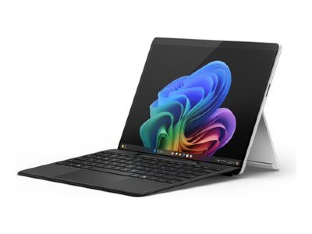 Microsoft Surface Pro Copilot+ 11th Edition - Snapdragon X Elite - X1E-80-100 / až 4 GHz, Windows 11 Pro, Qualcomm Adreno, 32 GB RAM, 1 TB SSD, 13" OLED dotykový displej 2880 x 1920 @ 120 Hz, NFC, Wi-Fi 7, Bluetooth - platina (ZIR-00006)