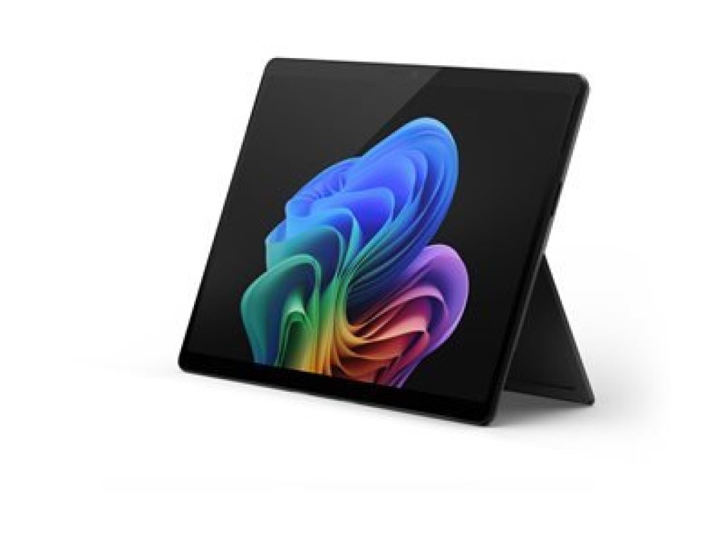 Microsoft Surface Pro Copilot+ PC - 11th Edition - Snapdragon X Elite - X1E-84-100 / až 4.2 GHz - Win 11 Home - Qualcomm Adreno - 16 GB RAM - 1 TB SSD - 13" dotykový displej 2880 x 1920 @ 120 Hz - Wi-Fi 7, Bluetooth - černá (ZIB-00023)