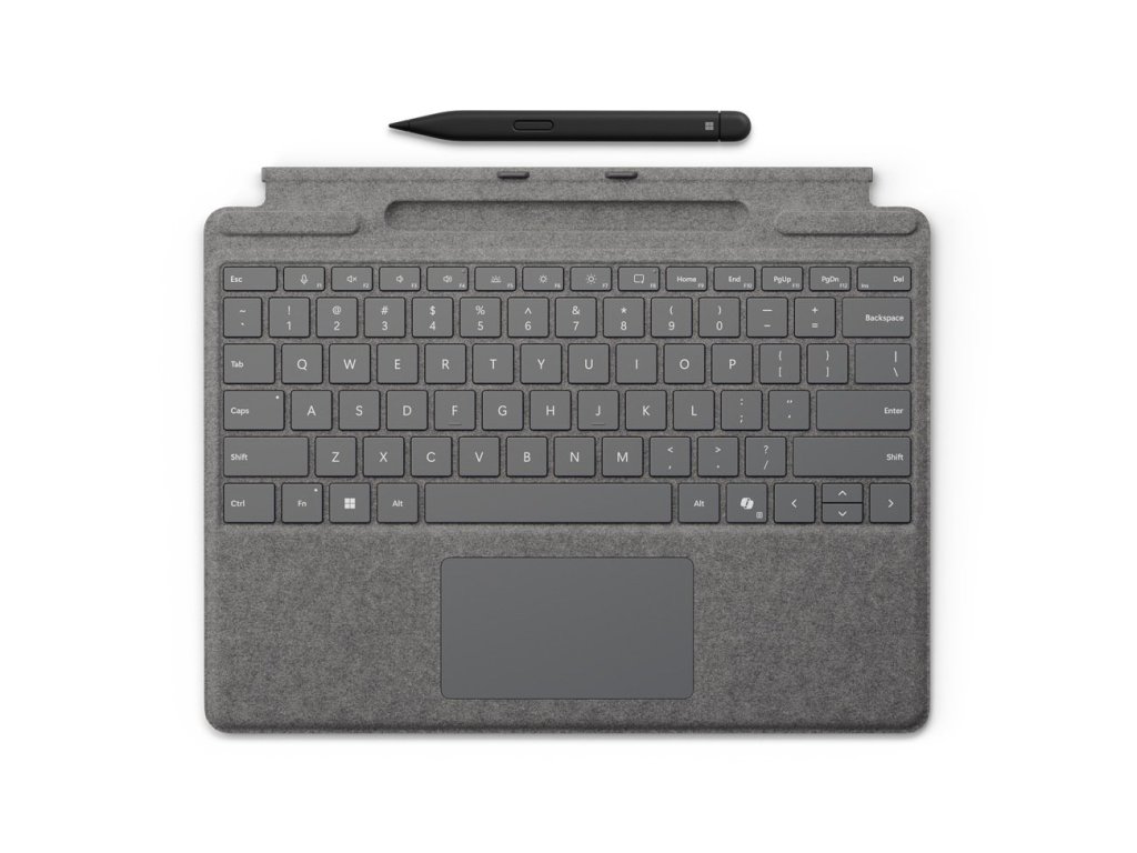 MICROSOFT Surface Pro Keyboard + Slim Pen 2 Bundle (Platinum), Commercial, CZ&SK (8X8-00185)