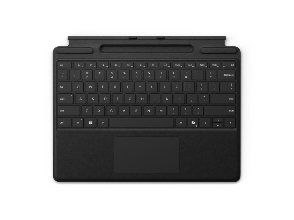 Microsoft Surface Pro Keyboard with Pen Storage (Black), Commercial, CZ/SK (potisk) (8XB-00160)