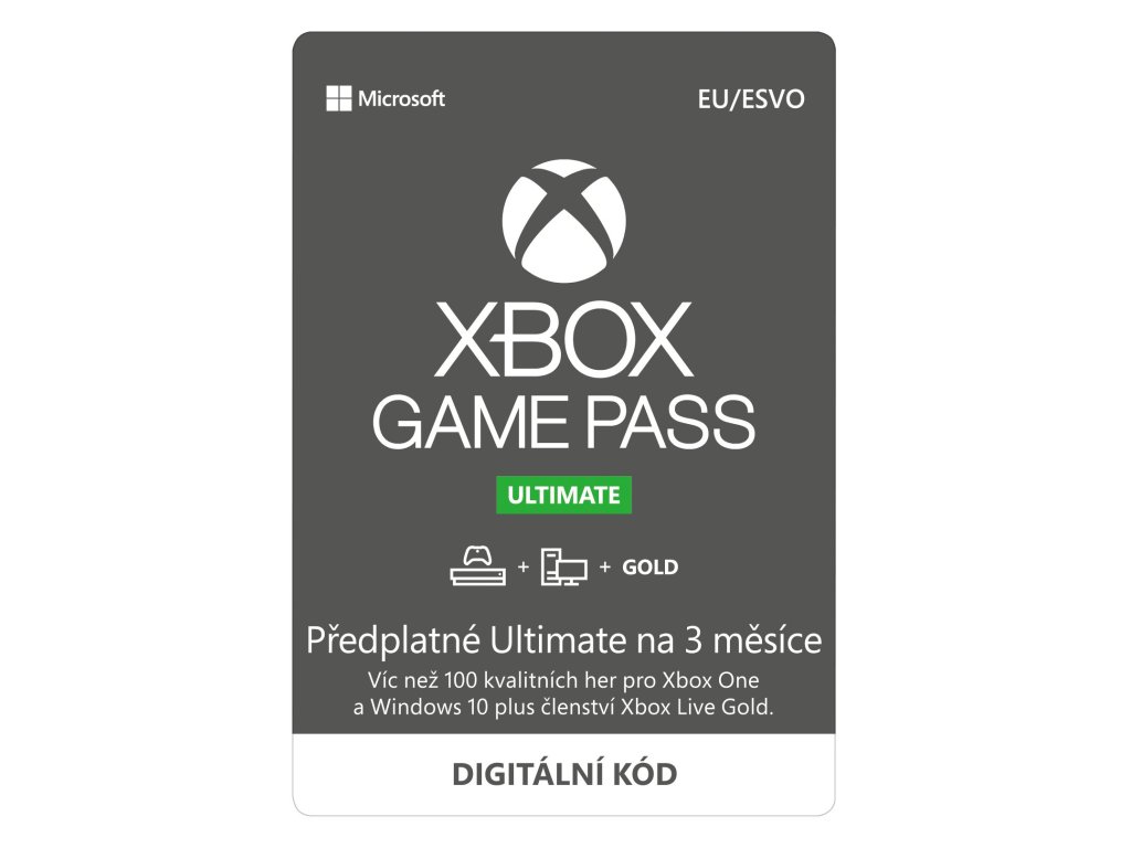 MICROSOFT XBOX - Game Pass Ultimate ESD (QHX-00006)