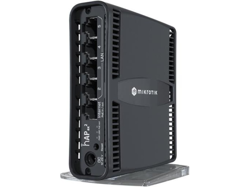 MIKROTIK C52iG-5HaxD2HaxD-TC hAP ax2 WiFi 2.4/5GHz, 5xGbE LAN Wireless router (C52iG-5HaxD2HaxD-TC)
