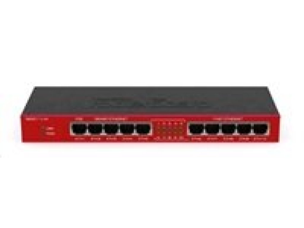 MikroTik RouterBOARD RB2011iL-IN, 600MHz CPU, 64MB RAM, 10x LAN, vc. L4 licence