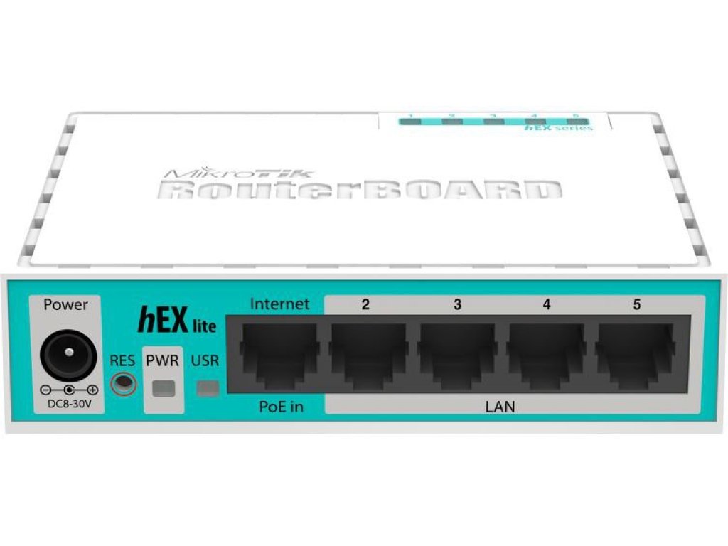 MikroTik RouterBOARD RB750r2, hEX lite