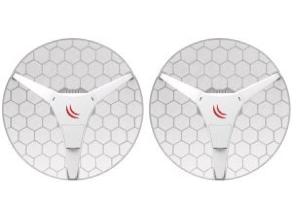 MIKROTIK Wireless Wire Dish, 60GHz, L3, kompletní spoj (RBLHGG-60adkit)
