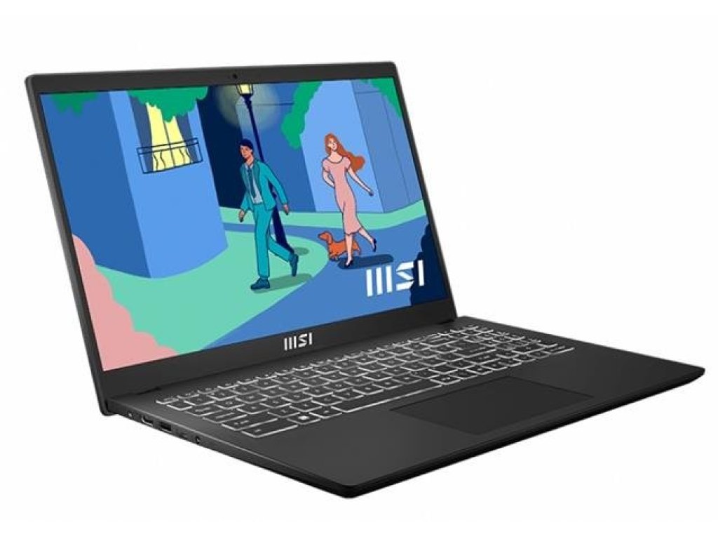MSI Modern 15 B12M-427CZ - i5-1235U/16GB/512GB SSD/15.6" FHD IPS/Windows 11 home/černá (Modern 15 B12M-427CZ)