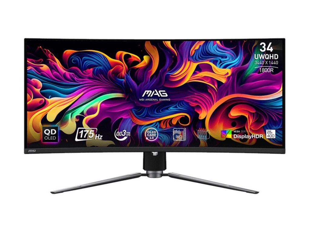 MSI monitor 34" MAG 341CQP (MAG 341CQP QD-OLED)