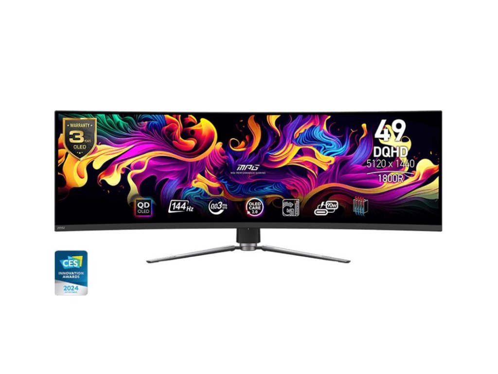 MSI monitor 49" 491CQP-QD (MPG 491CQP QD-OLED)