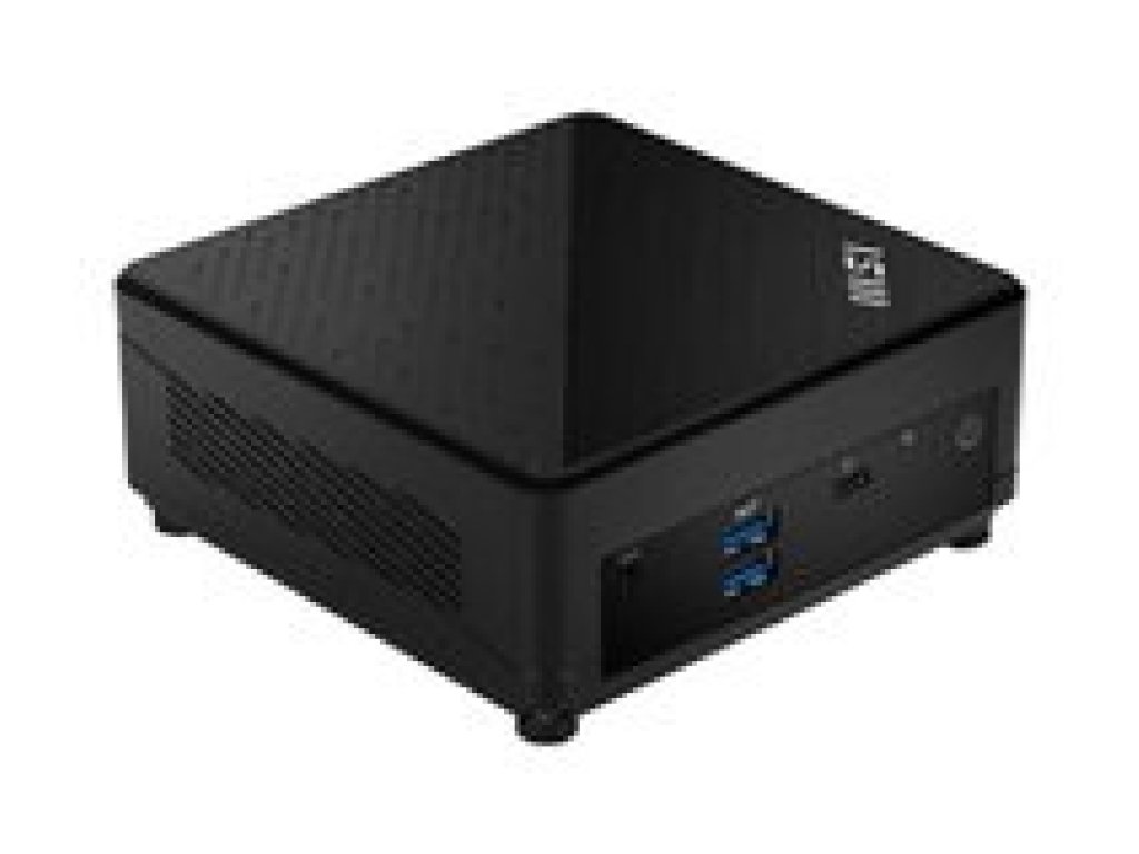 MSI PC Cubi 5 12M-262BEU - Intel Core i3-1215U, 2x SODIMM DDR4, 1x 2.5" + 1x M.2,WI-FI + BT, USB, VESA, bez OS, černá (Cubi 5 12M-262BEU)